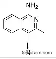 Molecular Structure of 161468-33-3 (1-Amino-3-methylisoquinoline-4-carbonitrile)